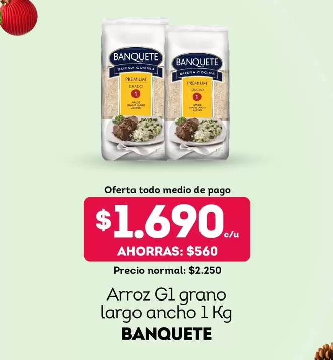 Banquete - Arroz G14 Grano Largo Ancho