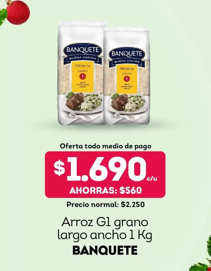 Banquete - Arroz G10 Grano Largo Ancho