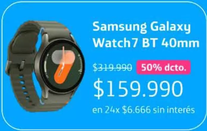 Samsung - Galaxy Watch7 Bt 40mm