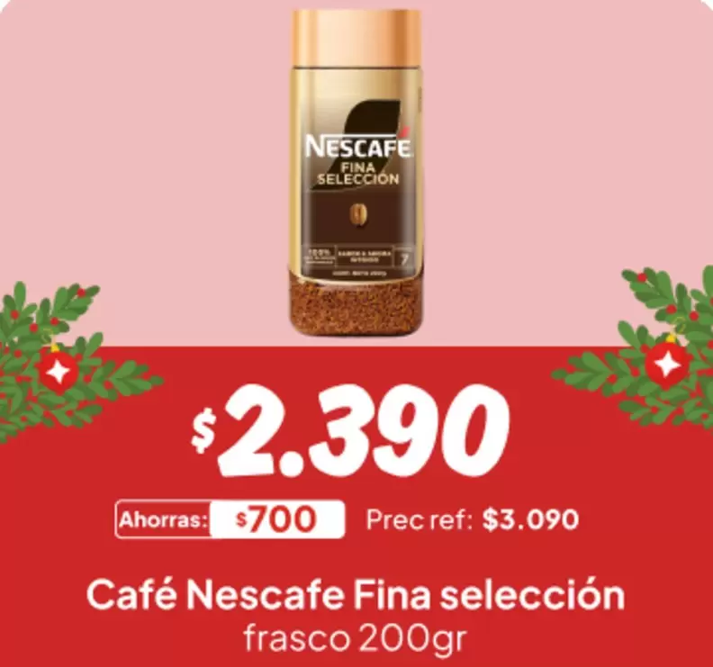 Nestlé - Café Nescafe Fina Selección Frasco