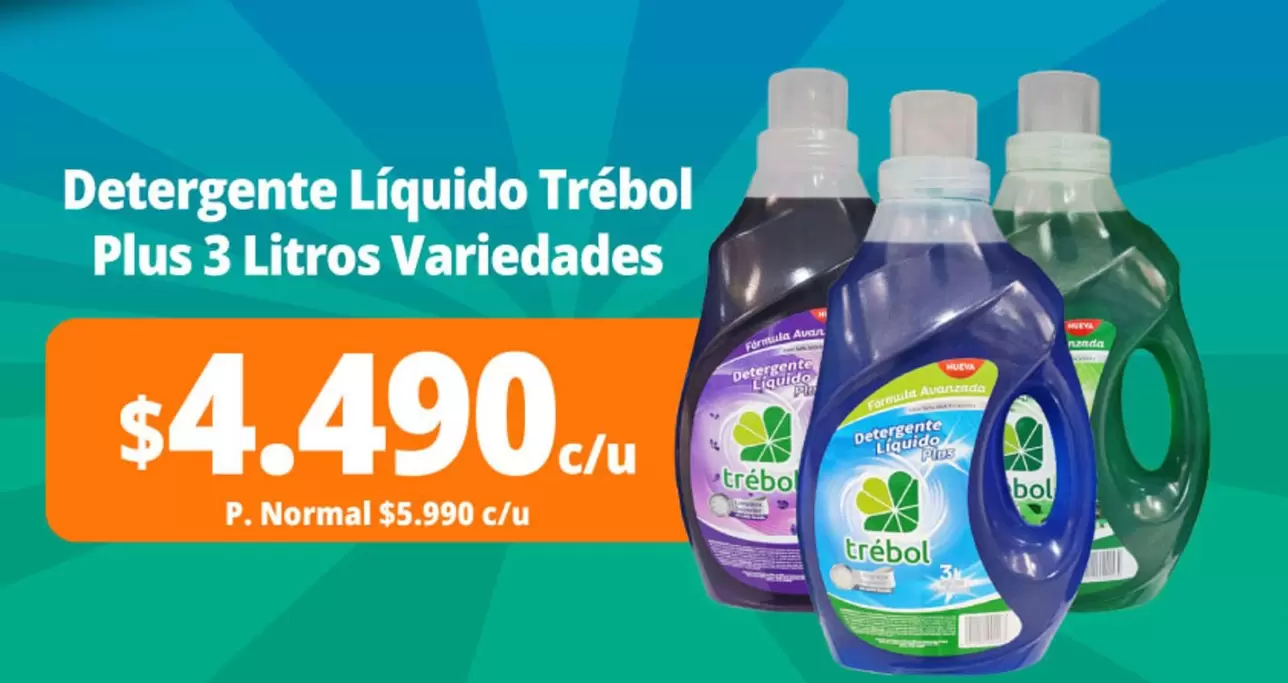 Detergente Líquido Variedad