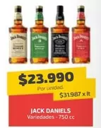 Jack Daniels - Variedades