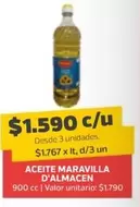 Maravilla - Aceite