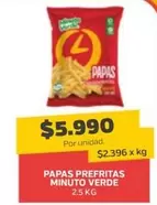Minuto Verde - Papas Prefritas