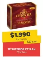 Ceylán - Té Superior