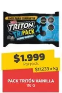 Tritón - Pack Triton Vainilla