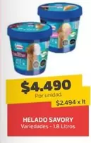 Savory - Helado