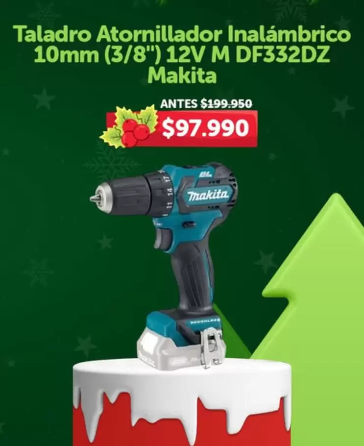 Makita - Taladro Atornillador Inalámbrico