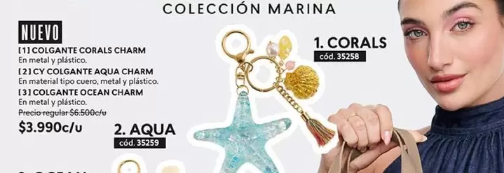 Metal - Nuevo Colgante Corals Charm
