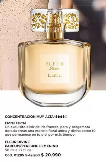 Dorada - Fleur Divine Parfum/perfume Femenino
