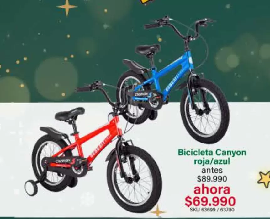 Bicicleta Canyon Roja/azul Antes