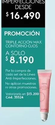 Promo Tiendeo - Triple Accion Max Contorno Ojos