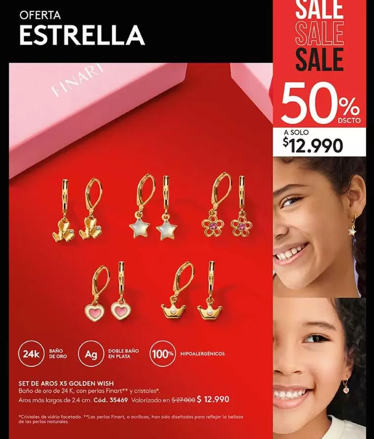 Golden - Set De Aros