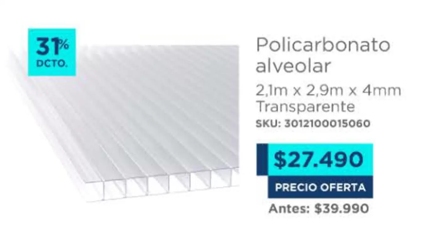 Policarbonato Alveolar