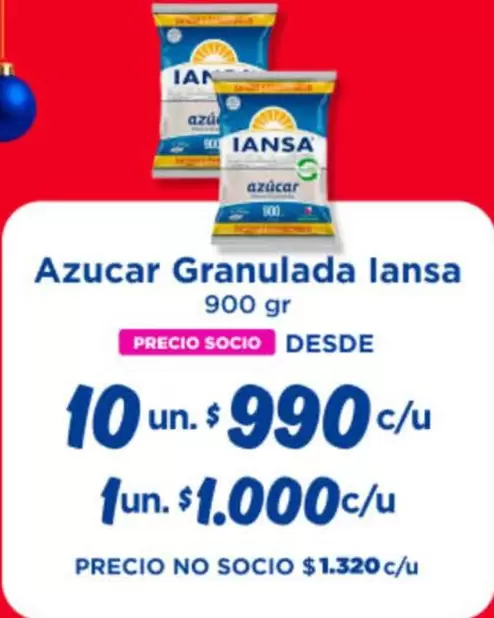 Iansa - Azucar Granulada Lansa