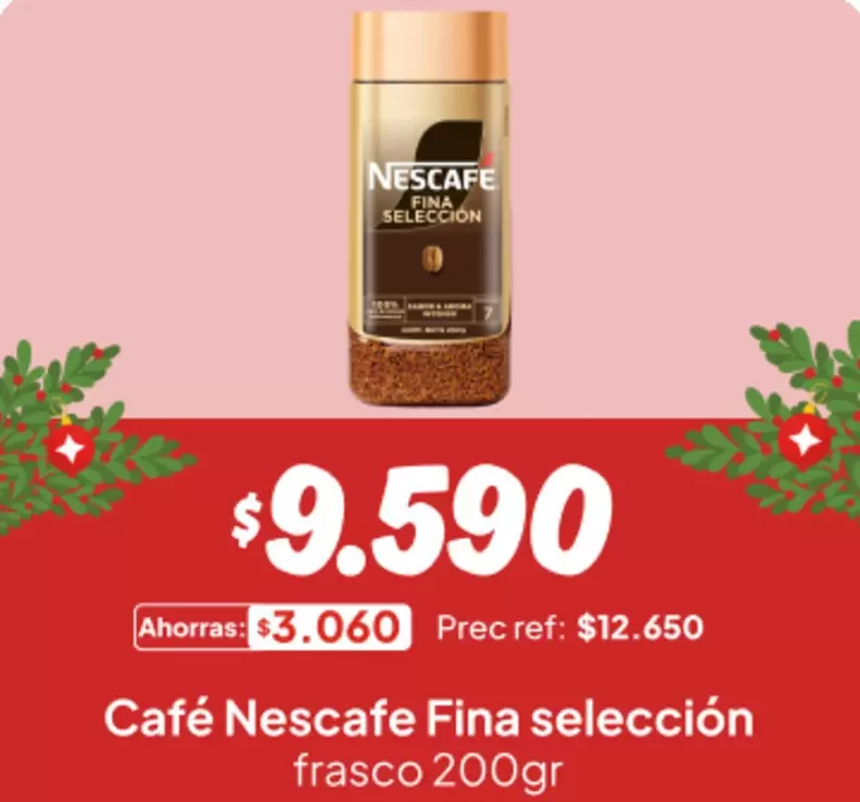 Nescafé - Café Nescafe Fina Selección Frasco