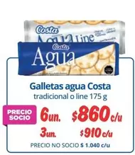 Costa - Galletas Agua