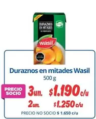 Wasil - Duraznos En Mitades