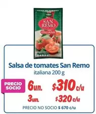 San Remo - Salsa De Tomates