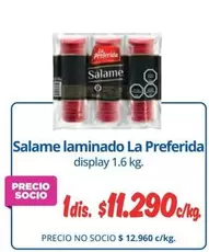 La Preferida - Salame Laminado