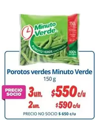 Minuto Verde - Porotos Verdes