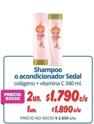 Sedal - Shampoo O Acondicionador