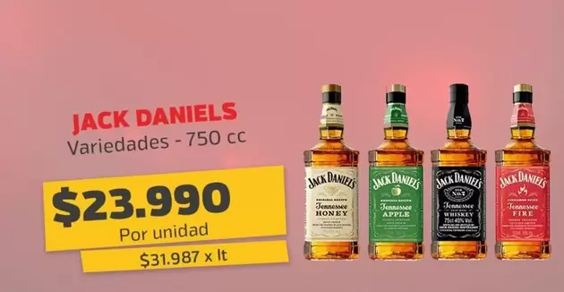 Jack Daniels - Variedades