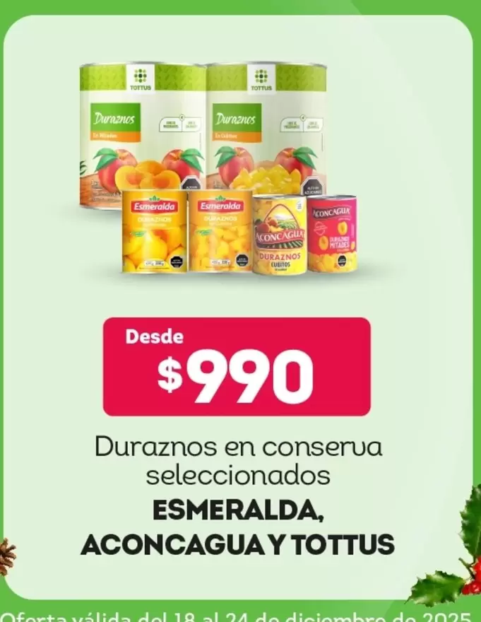 Tottus - Esmeralda Aconcagua Y