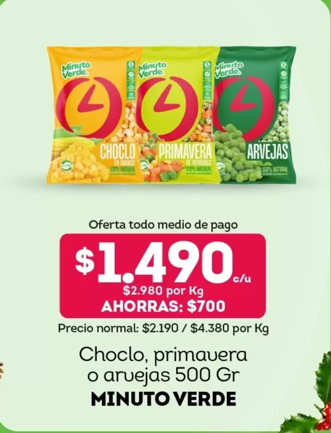 Minuto Verde - Choclo, primavera o arvejas