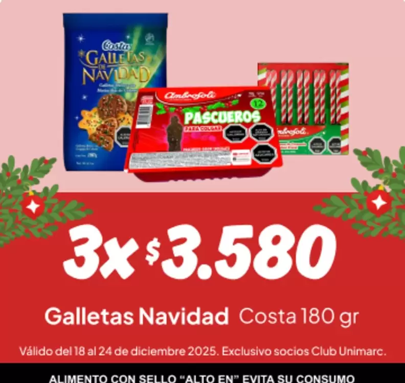 Costa - Galletas Navidad