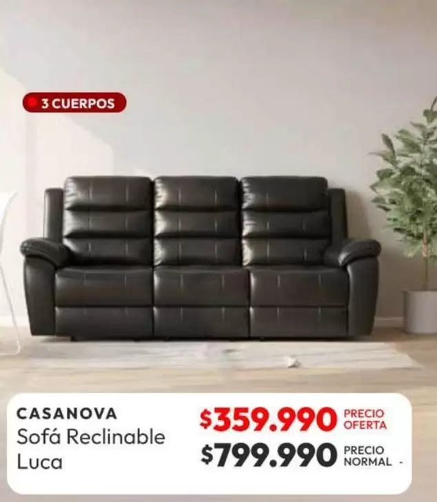Casanova Sofa Reclinable