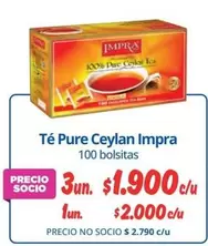 Ceylán - Te Pure Ceylan