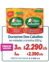 Dos Caballos - Duraznos