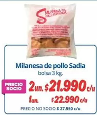 Sadia - Milanesa De Pollo
