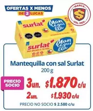 Surlat - Mantequilla Con Sal