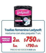Ladysoft - Toallas Femenina
