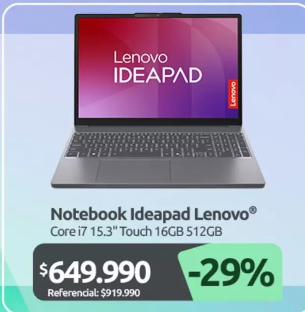 Lenovo - Notebook Ideapad