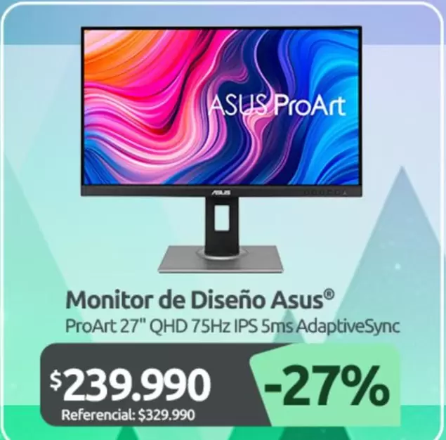 Asus - Monitor De Diseño