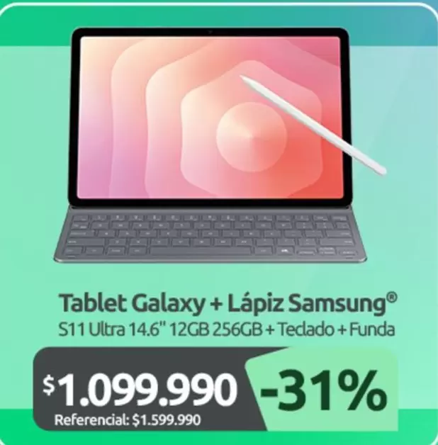 Samsung - Tablet Galaxy + Lapiz