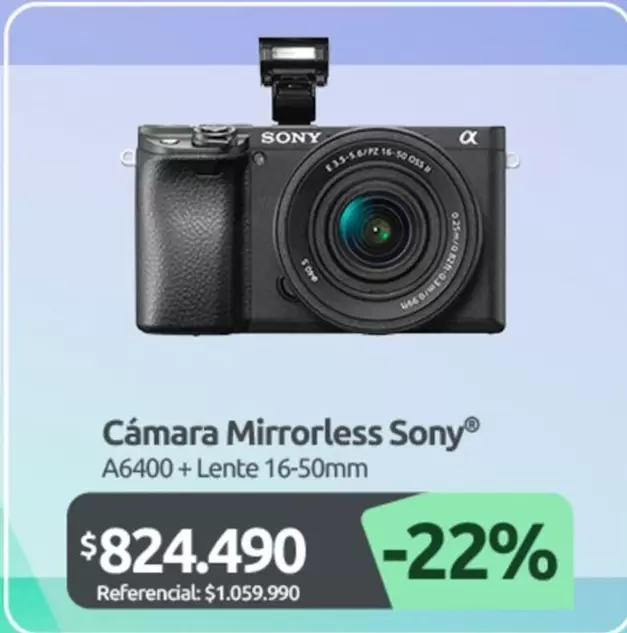 SONY - Cámara Mirrorless