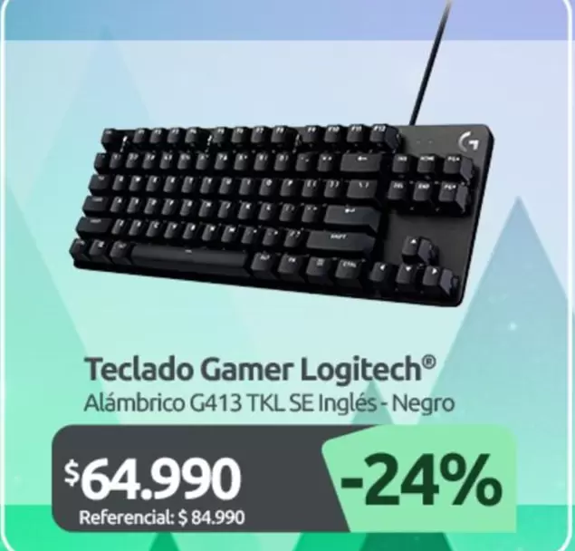 Teclado Gamer Logitech