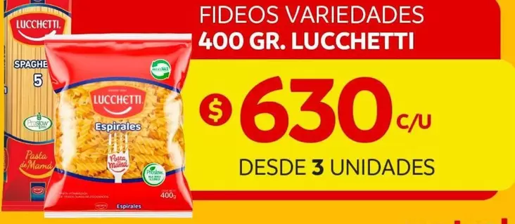 Lucchetti - Fideos Variedades