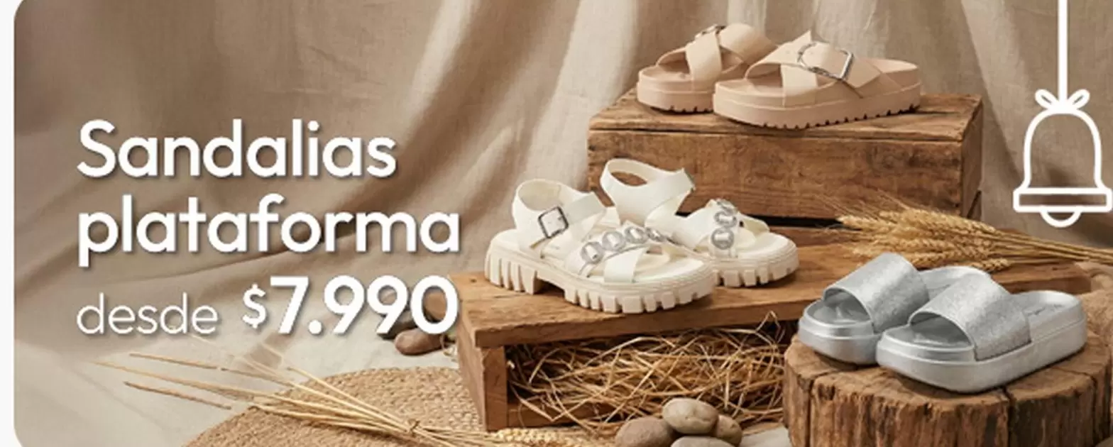 Sandalias Plataforma
