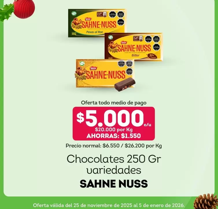Sahne Nuss - Chocolates