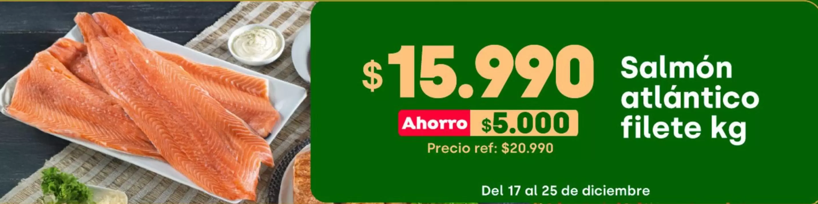 Salmon Atlantico Filete