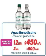 Benedictino - Agua Benedicting