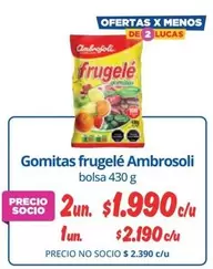 Ambrosoli - Gomitas Frugelé
