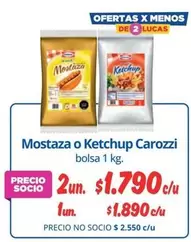 Carozzi - Mostaza O Ketchup