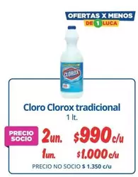 Clorox - Cloro Tradicional