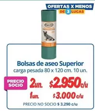 Superior - Bolsas De Aseo
